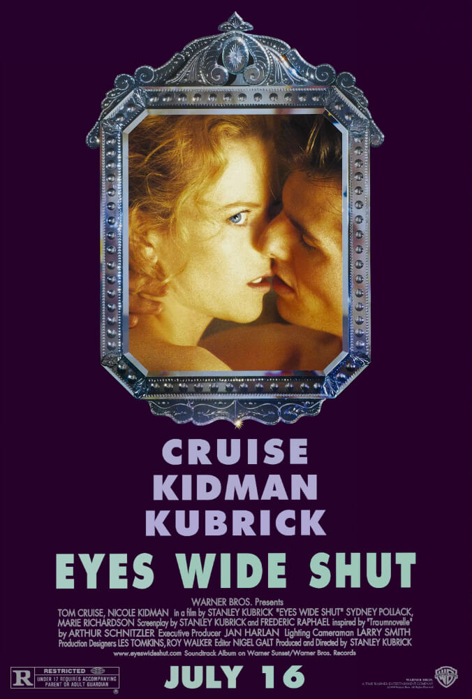 The 'Eyes Wide Shut' movie poster.